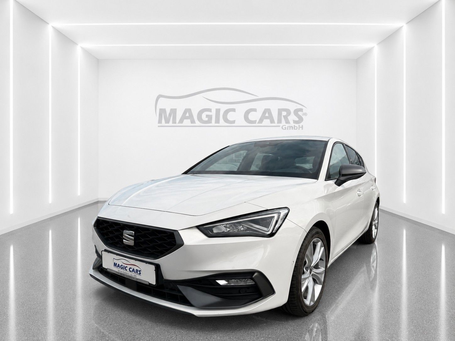 Fahrzeugabbildung SEAT Leon FR 2.0 TDI*Pano-Dach*Beats*DAB*Leder*Memory - mit KI generiert/bearbeitet