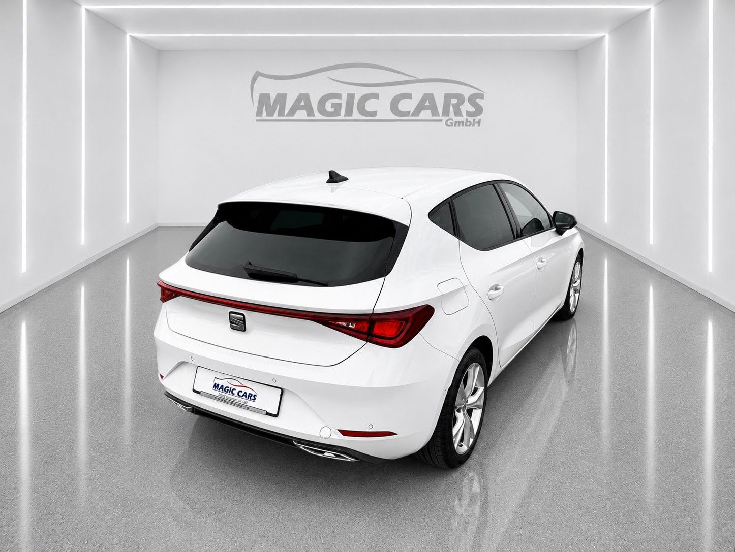 Fahrzeugabbildung SEAT Leon FR 2.0 TDI*Pano-Dach*Beats*DAB*Leder*Memory - mit KI generiert/bearbeitet