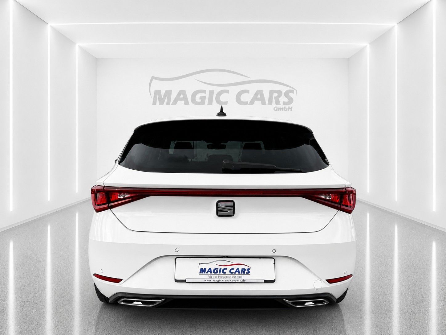Fahrzeugabbildung SEAT Leon FR 2.0 TDI*Pano-Dach*Beats*DAB*Leder*Memory - mit KI generiert/bearbeitet