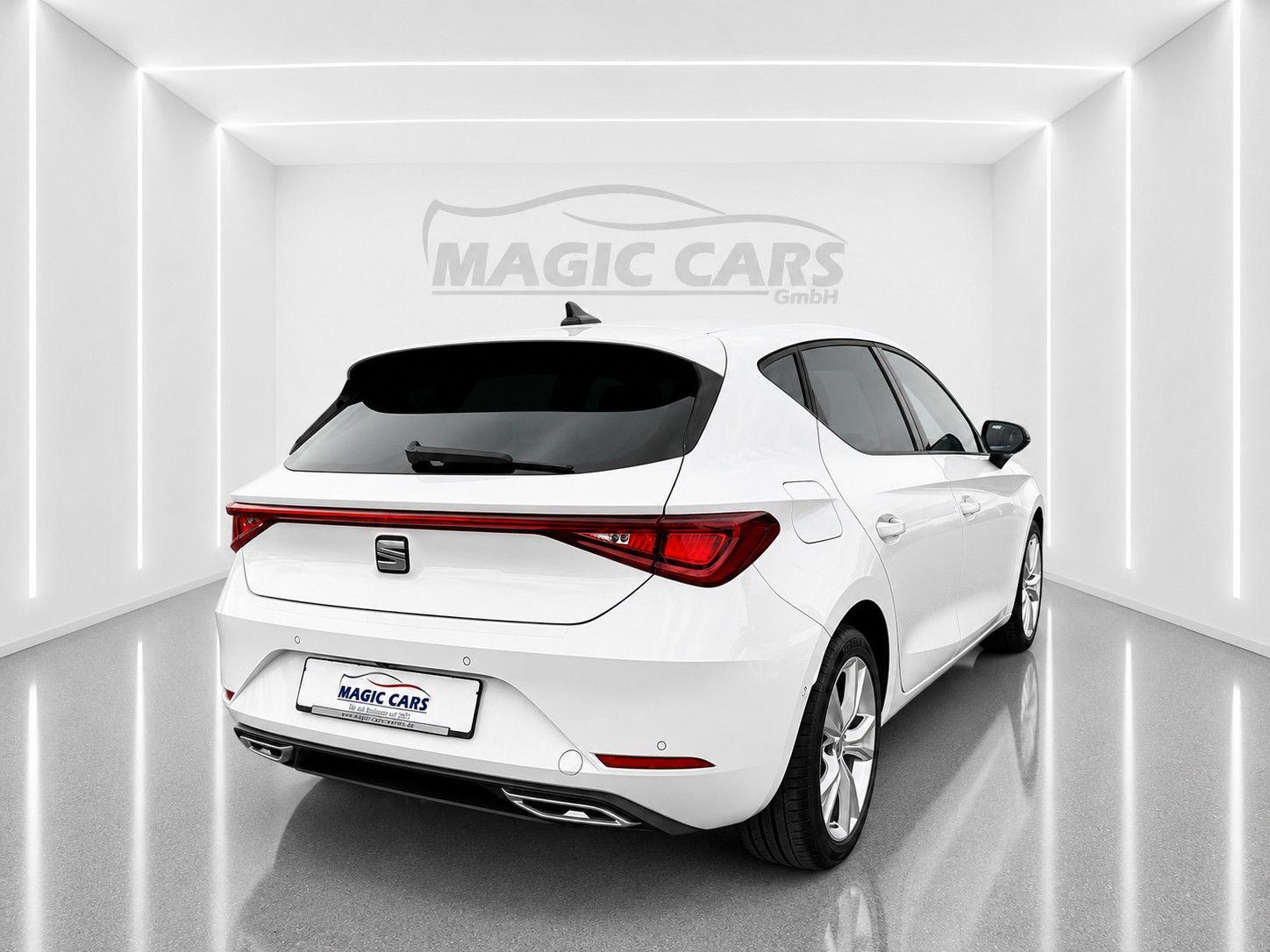 Fahrzeugabbildung SEAT Leon FR 2.0 TDI*Pano-Dach*Beats*DAB*Leder*Memory - mit KI generiert/bearbeitet