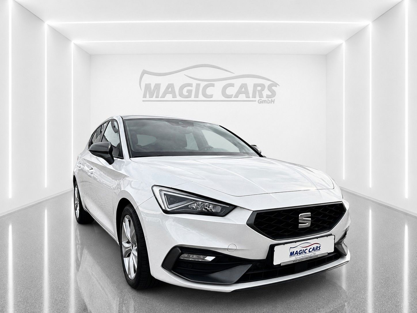Fahrzeugabbildung SEAT Leon FR 2.0 TDI*Pano-Dach*Beats*DAB*Leder*Memory - mit KI generiert/bearbeitet