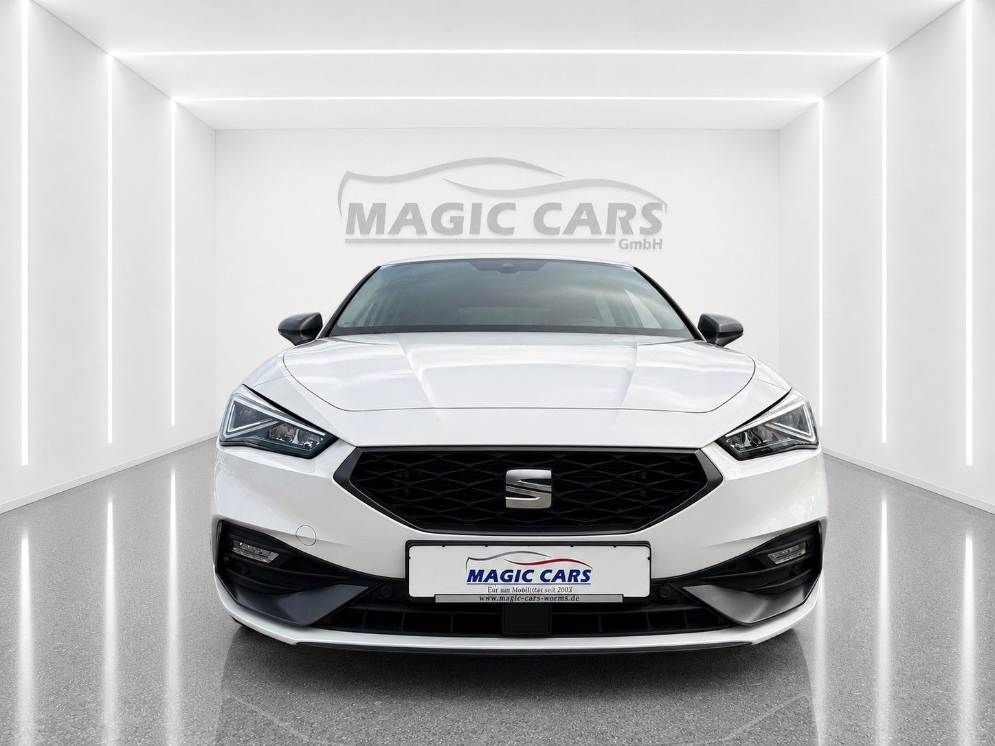 Fahrzeugabbildung SEAT Leon FR 2.0 TDI*Pano-Dach*Beats*DAB*Leder*Memory - mit KI generiert/bearbeitet