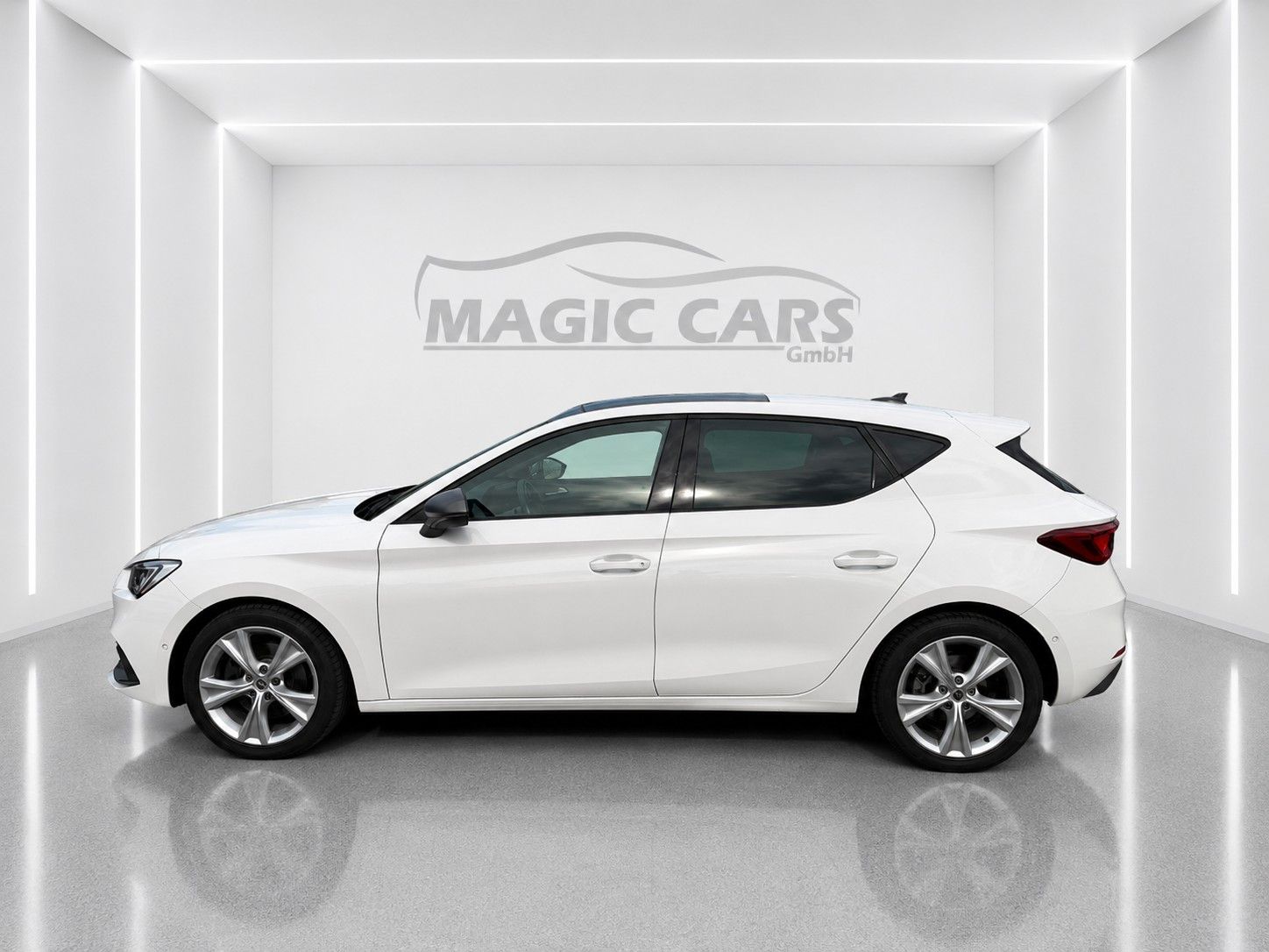 Fahrzeugabbildung SEAT Leon FR 2.0 TDI*Pano-Dach*Beats*DAB*Leder*Memory - mit KI generiert/bearbeitet