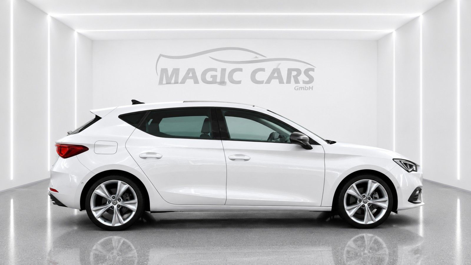 Fahrzeugabbildung SEAT Leon FR 2.0 TDI*Pano-Dach*Beats*DAB*Leder*Memory - mit KI generiert/bearbeitet