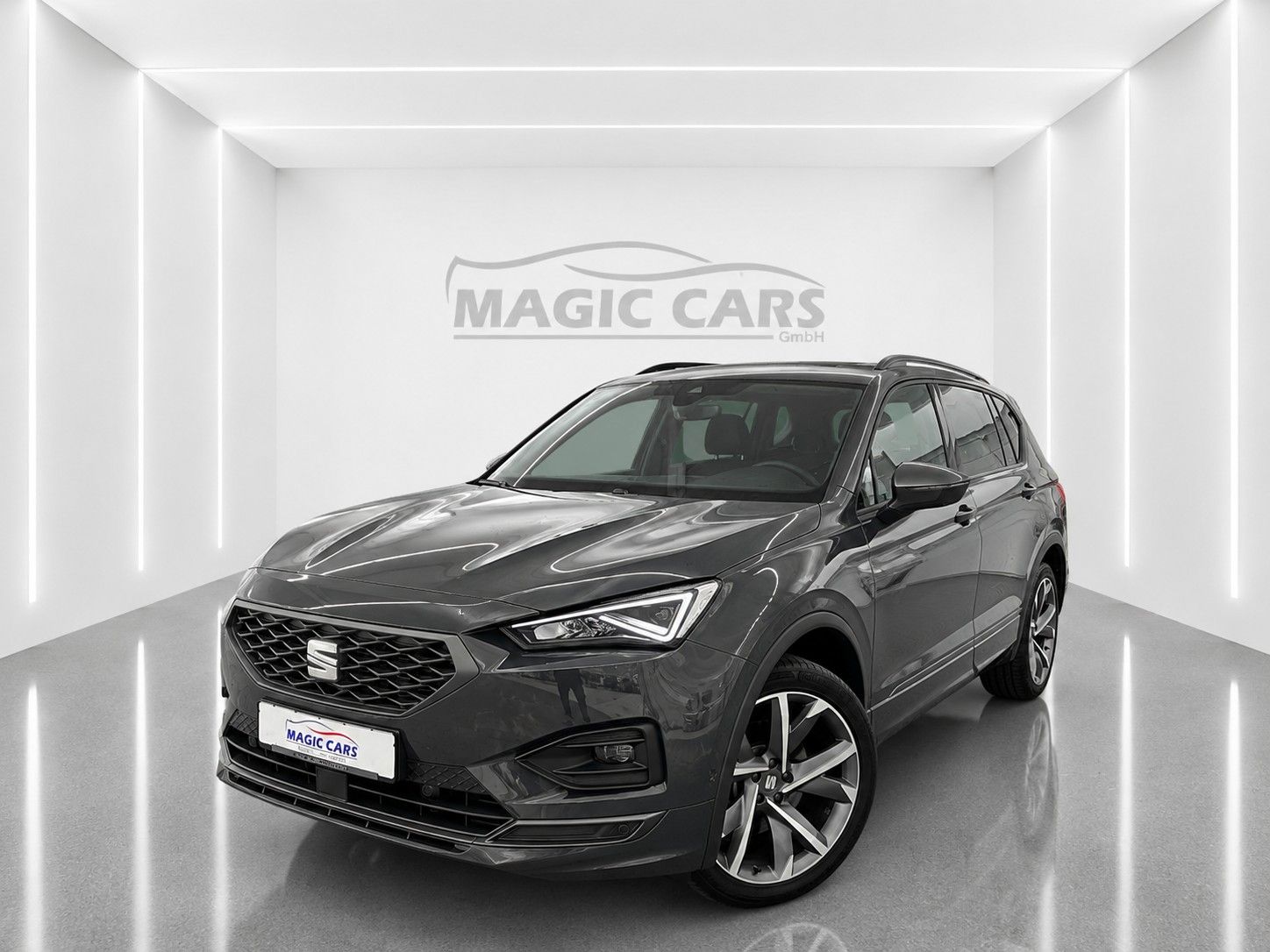 SEAT Tarraco FR 4Drive*Pano-Dach*AHK*Leder*Drive*Cam. - mit KI generiert/bearbeitet