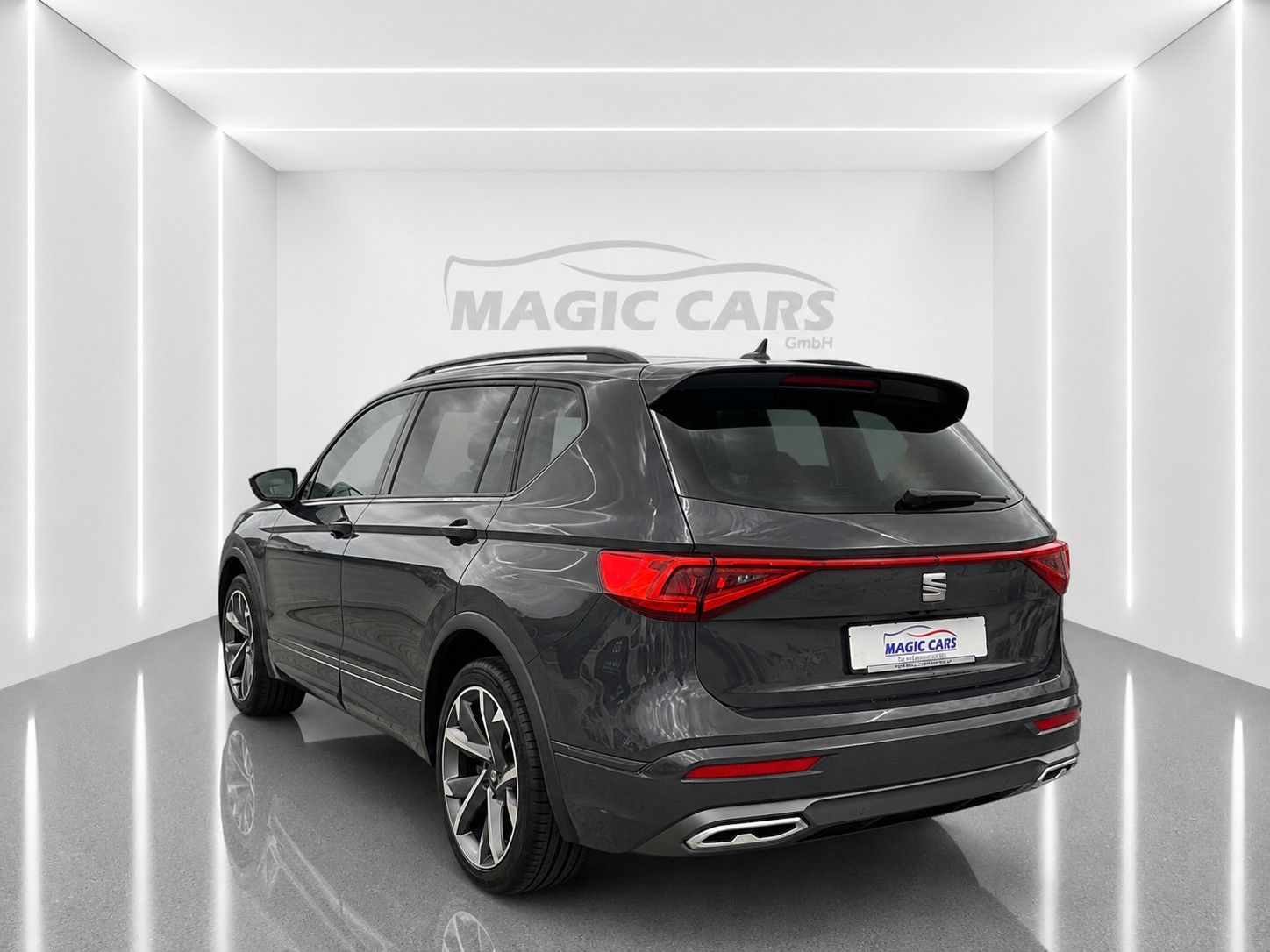 Fahrzeugabbildung SEAT Tarraco FR 4Drive*Pano-Dach*AHK*Leder*Drive*Cam. - mit KI generiert/bearbeitet