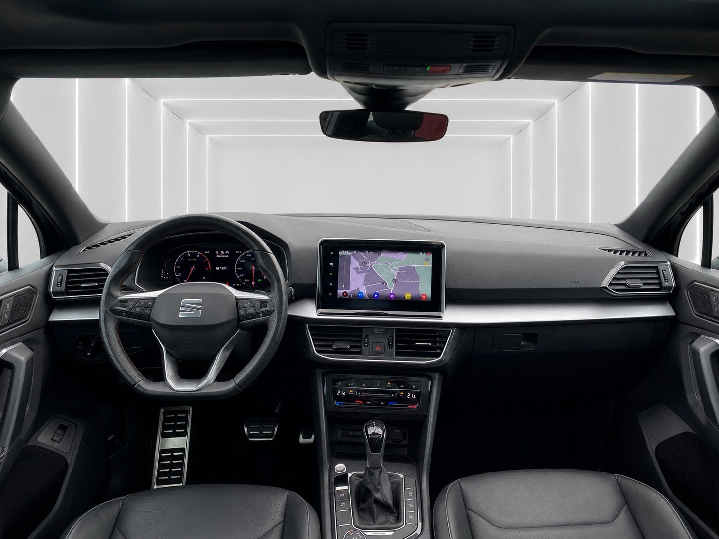 Fahrzeugabbildung SEAT Tarraco FR 4Drive*Pano-Dach*AHK*Leder*Drive*Cam. - mit KI generiert/bearbeitet