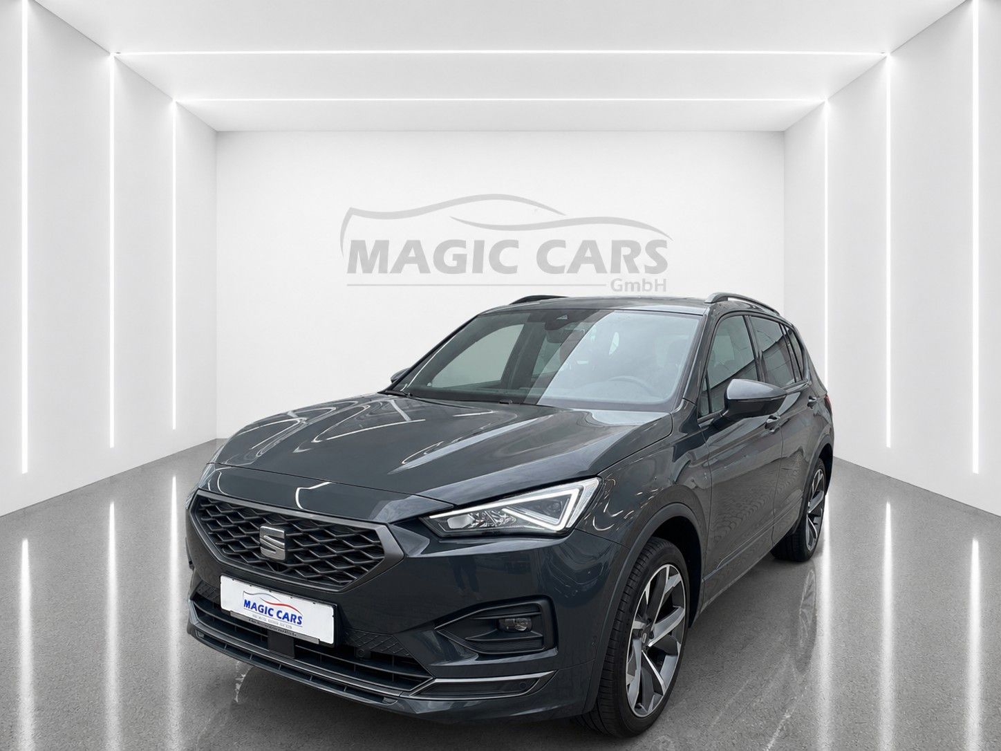 Fahrzeugabbildung SEAT Tarraco FR 4Drive*Pano-Dach*AHK*Leder*Drive*Cam. - mit KI generiert/bearbeitet