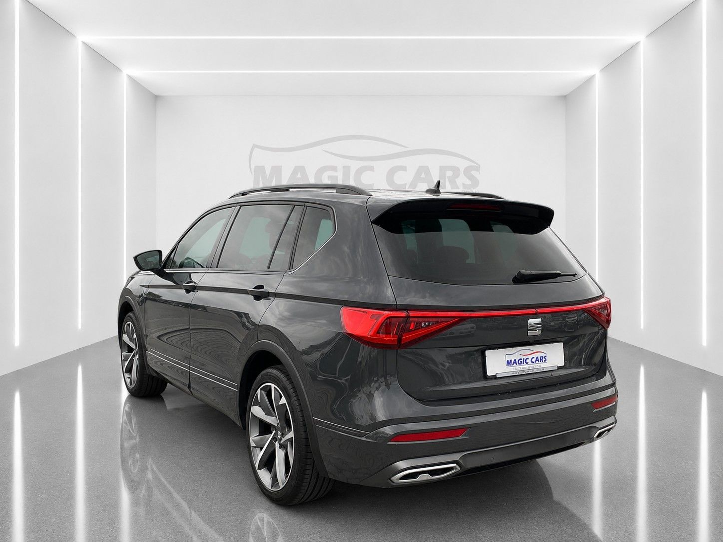 Fahrzeugabbildung SEAT Tarraco FR 4Drive*Pano-Dach*AHK*Leder*Drive*Cam. - mit KI generiert/bearbeitet