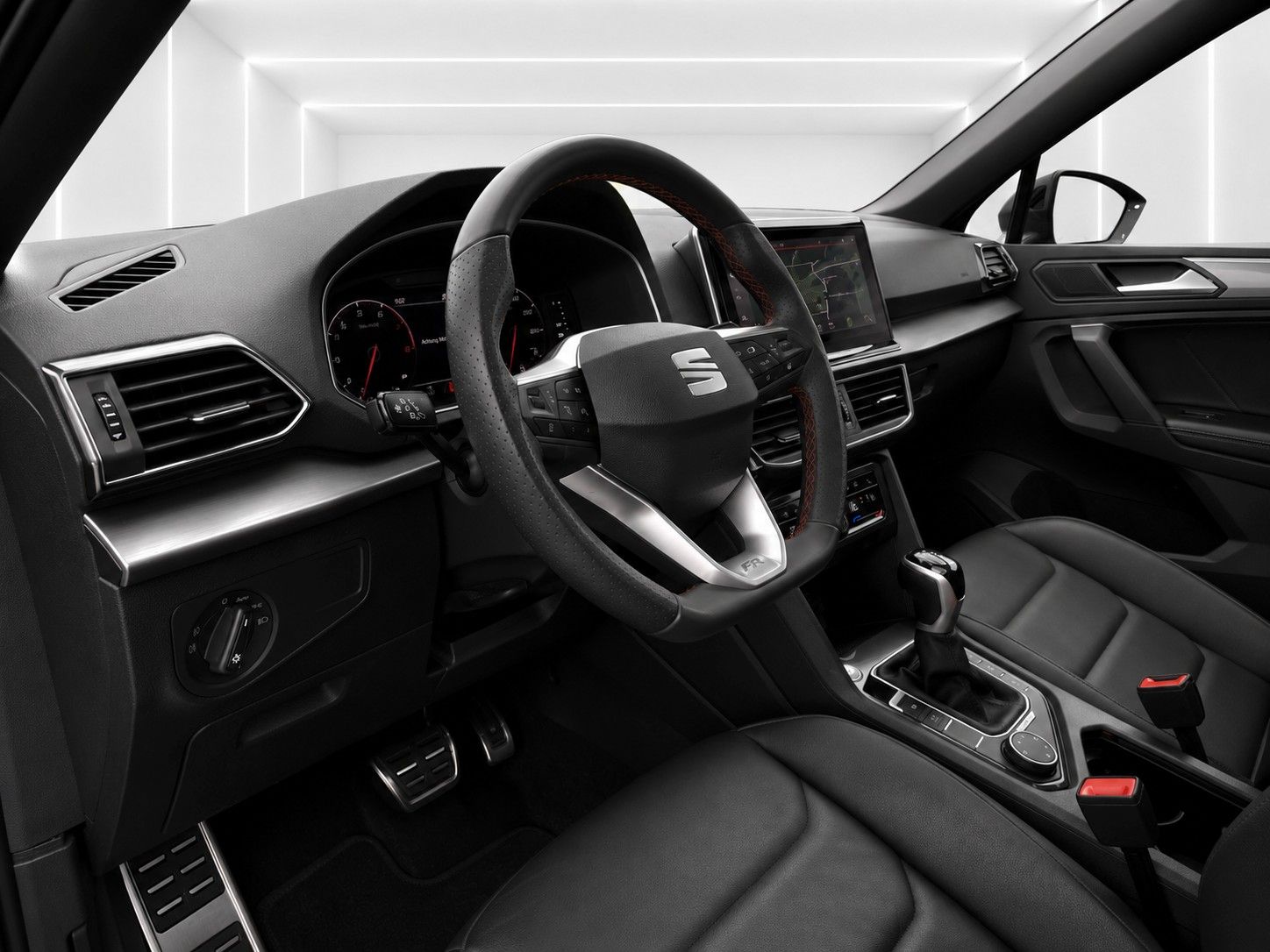 Fahrzeugabbildung SEAT Tarraco FR 4Drive*Pano-Dach*AHK*Leder*Drive*Cam. - mit KI generiert/bearbeitet