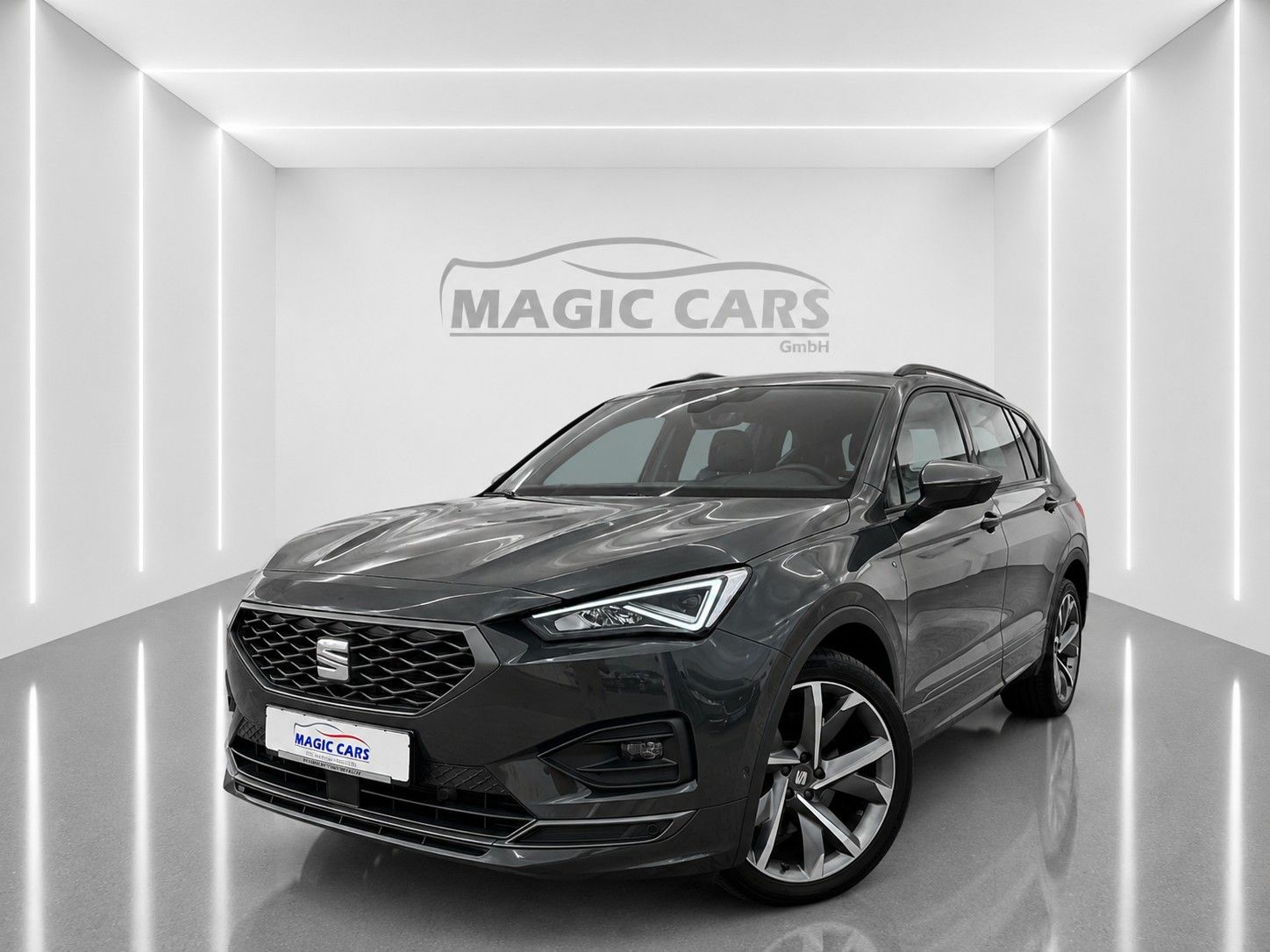 Fahrzeugabbildung SEAT Tarraco FR 4Drive*Pano-Dach*AHK*Leder*Drive*Cam. - mit KI generiert/bearbeitet