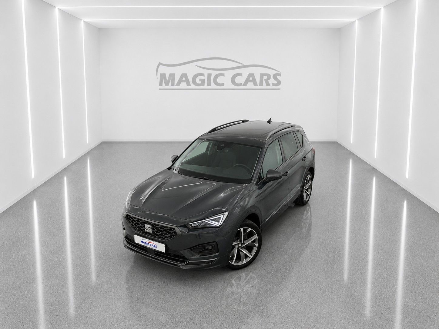 Fahrzeugabbildung SEAT Tarraco FR 4Drive*Pano-Dach*AHK*Leder*Drive*Cam. - mit KI generiert/bearbeitet