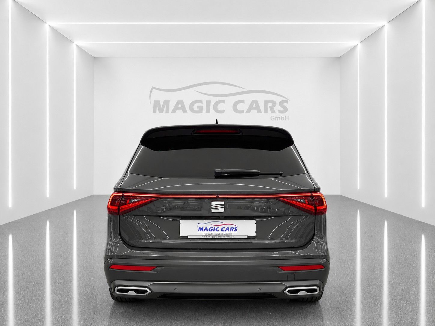 Fahrzeugabbildung SEAT Tarraco FR 4Drive*Pano-Dach*AHK*Leder*Drive*Cam. - mit KI generiert/bearbeitet