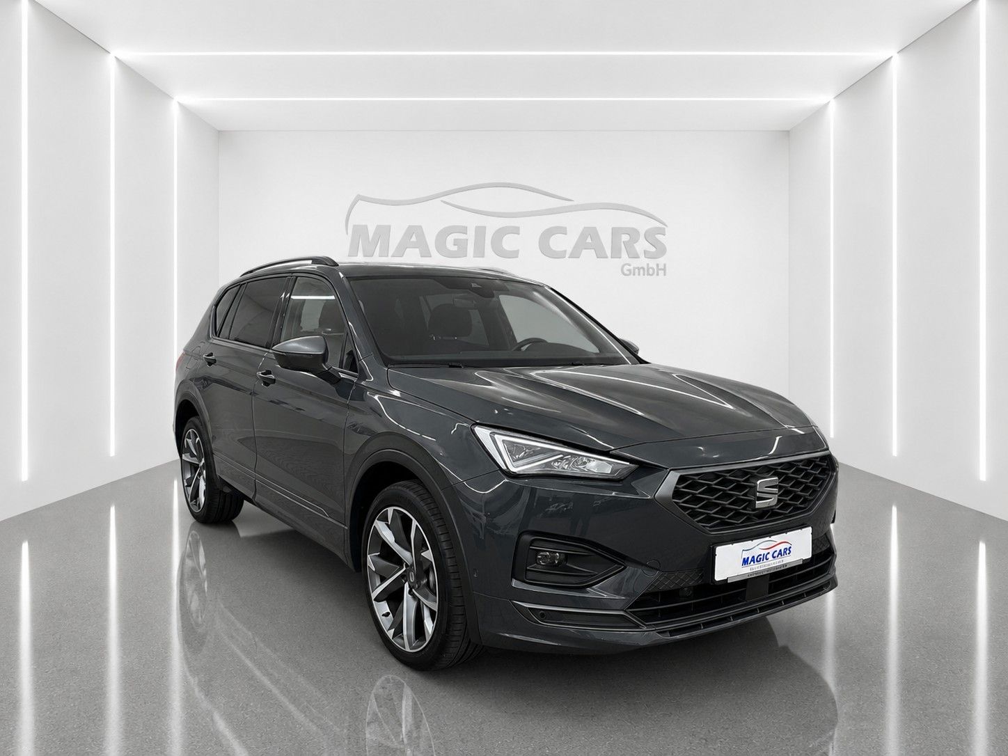 Fahrzeugabbildung SEAT Tarraco FR 4Drive*Pano-Dach*AHK*Leder*Drive*Cam. - mit KI generiert/bearbeitet