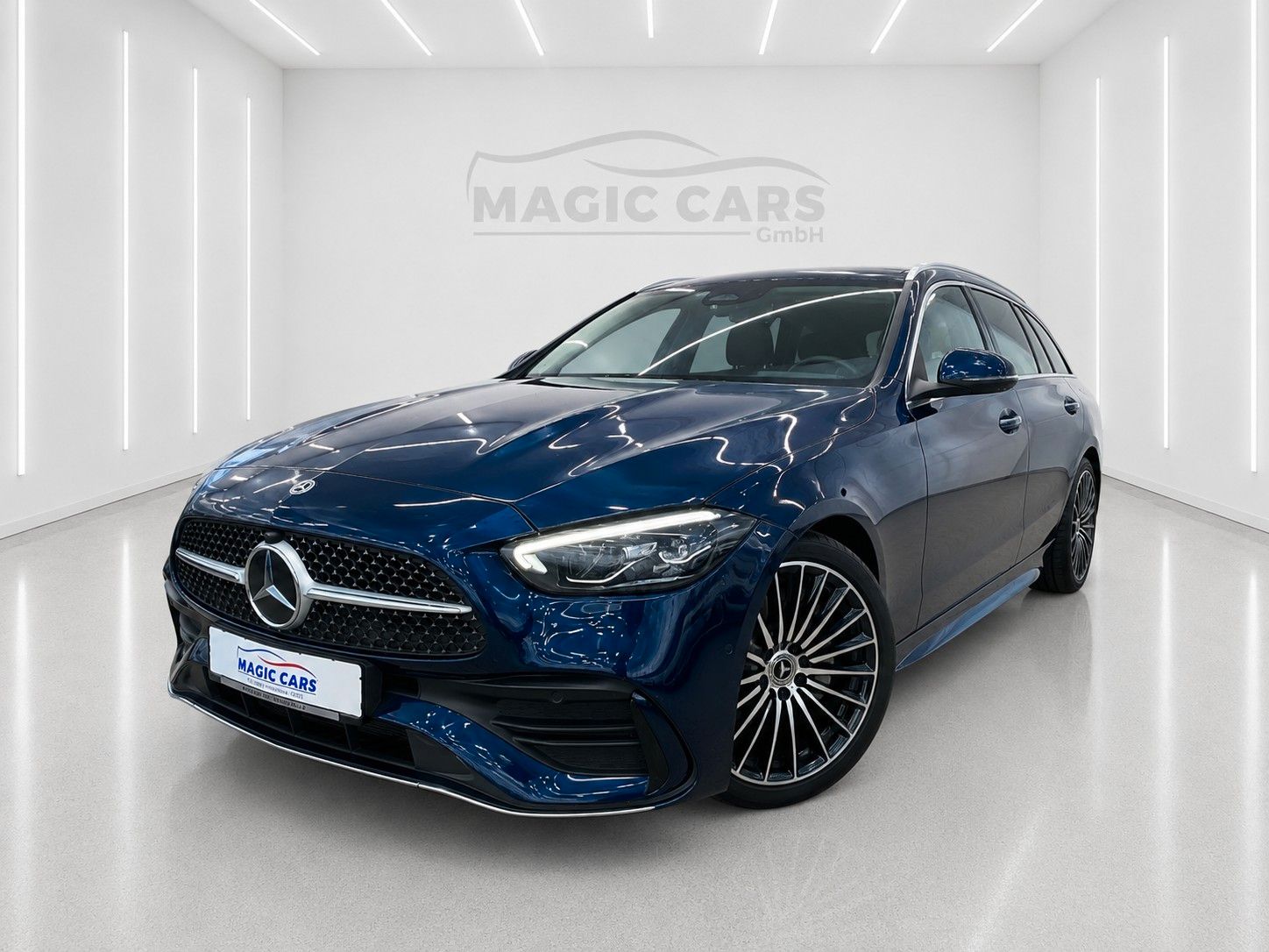 Mercedes-Benz C 220 d T 9G-TRONIC AMG Line *LED*Pano*19Zoll* - mit KI generiert/bearbeitet