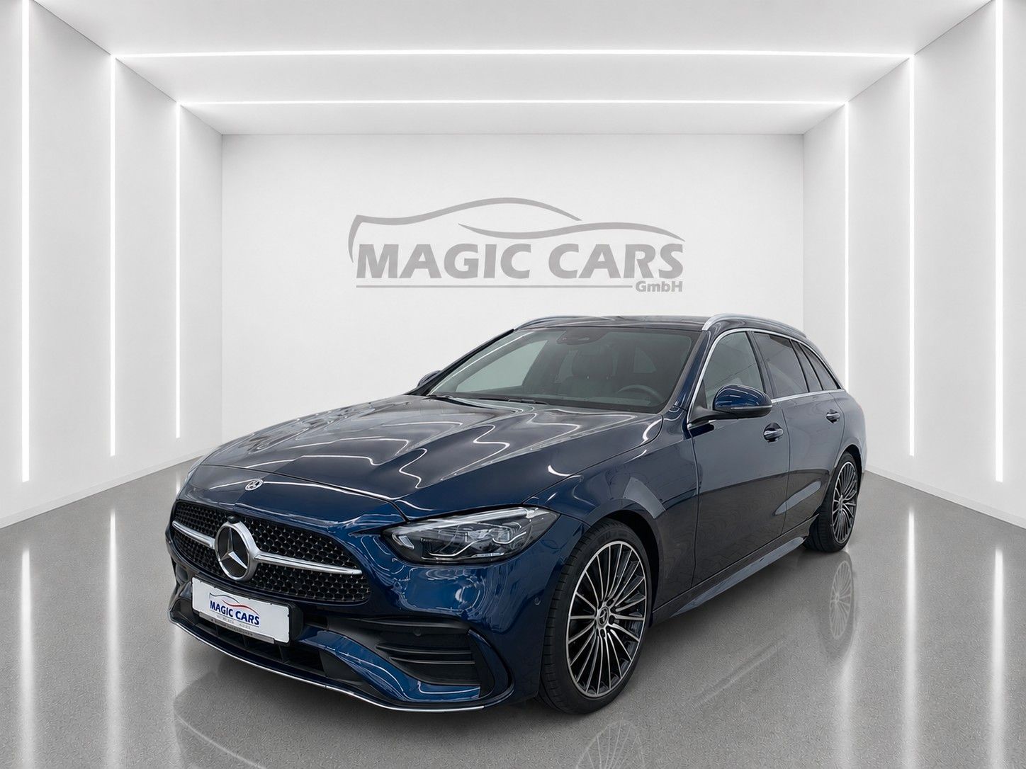 Fahrzeugabbildung Mercedes-Benz C 220 d T 9G-TRONIC AMG Line *LED*Pano*19Zoll* - mit KI generiert/bearbeitet