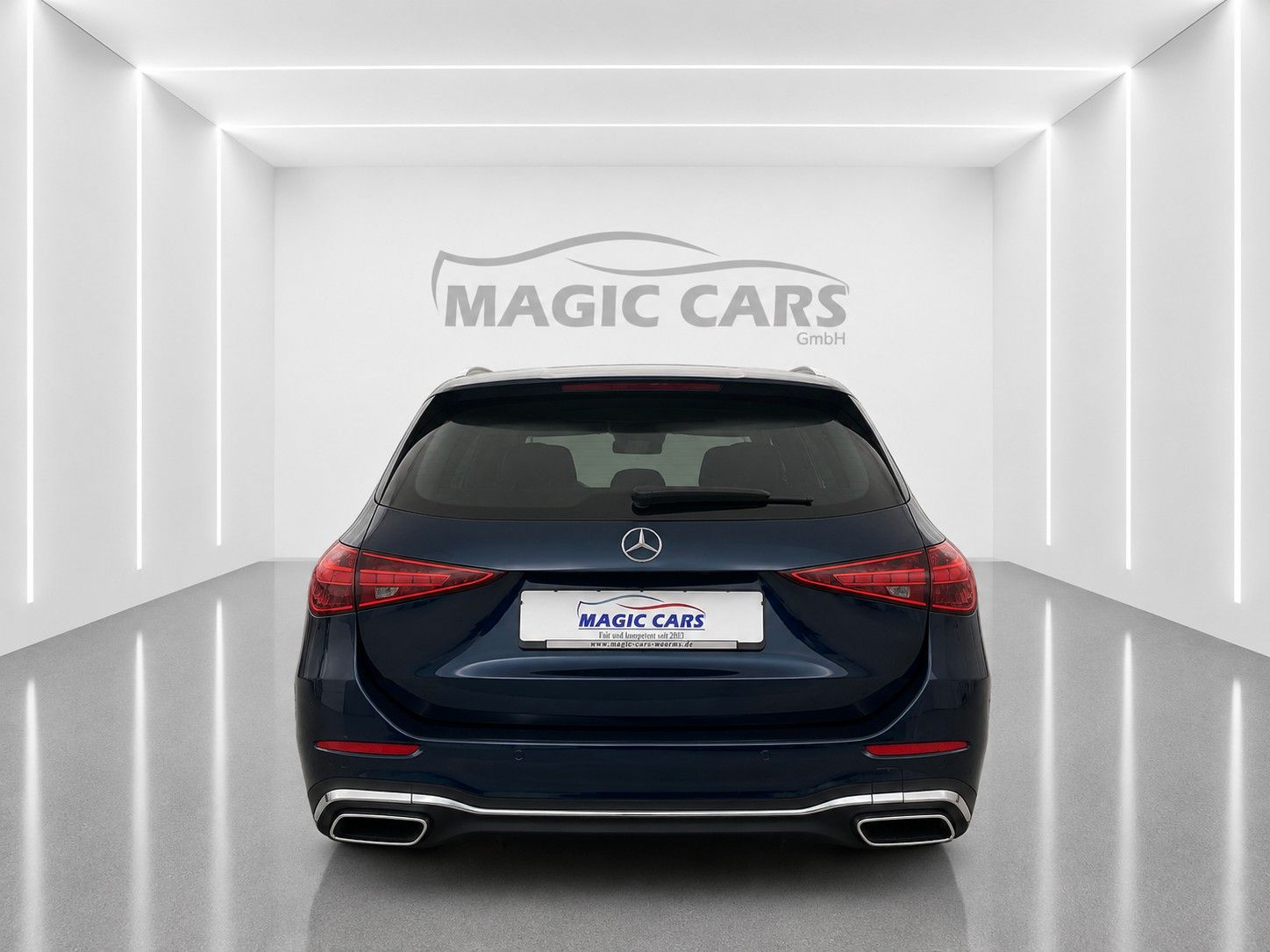 Fahrzeugabbildung Mercedes-Benz C 220 d T 9G-TRONIC AMG Line *LED*Pano*19Zoll* - mit KI generiert/bearbeitet