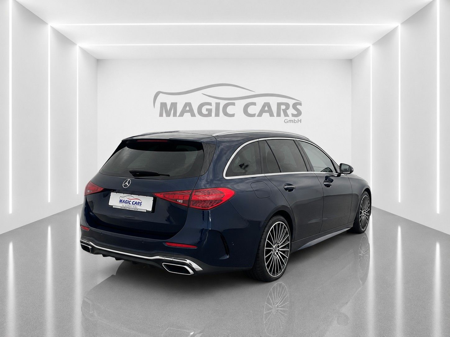 Fahrzeugabbildung Mercedes-Benz C 220 d T 9G-TRONIC AMG Line *LED*Pano*19Zoll* - mit KI generiert/bearbeitet