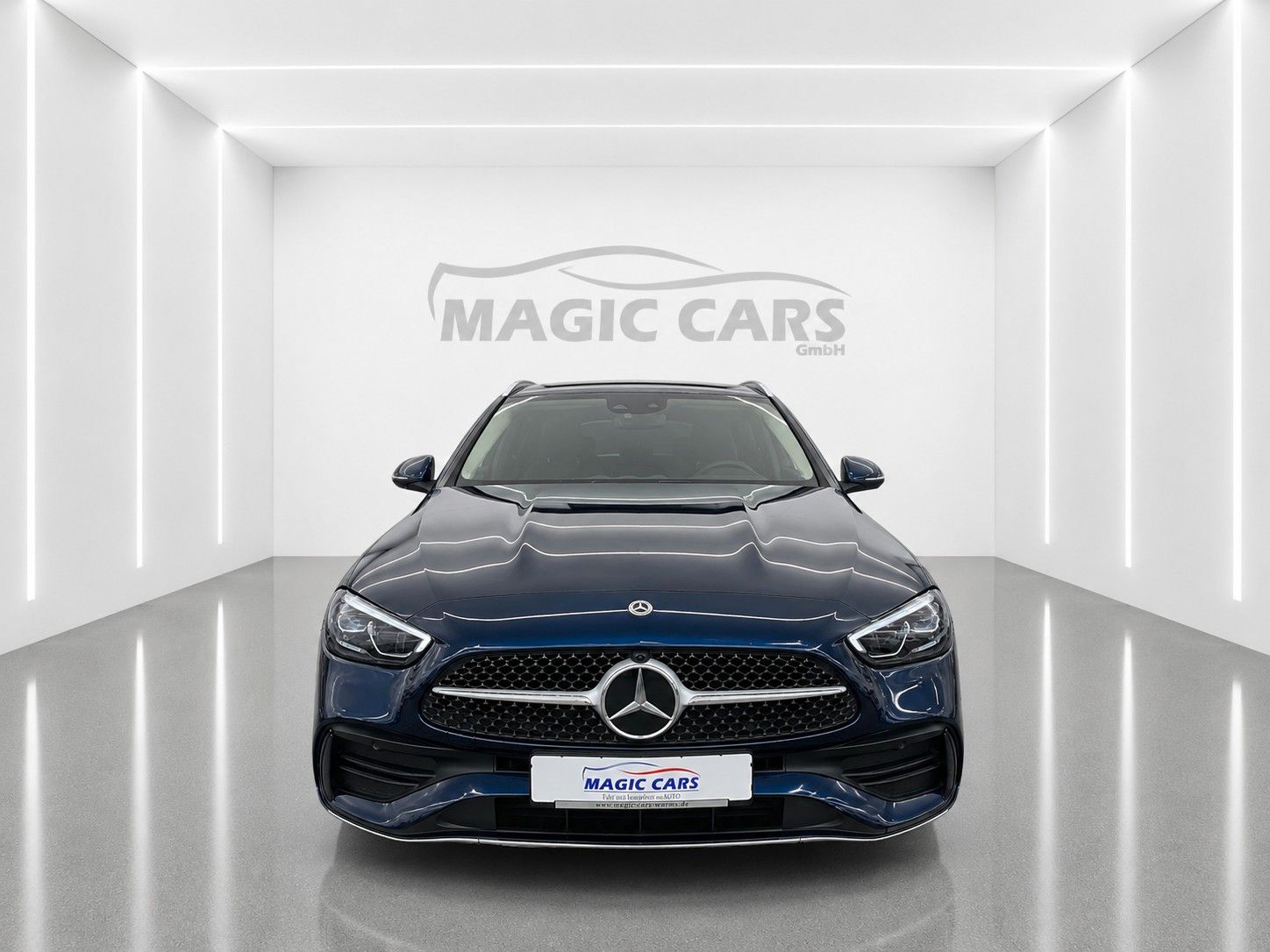 Fahrzeugabbildung Mercedes-Benz C 220 d T 9G-TRONIC AMG Line *LED*Pano*19Zoll* - mit KI generiert/bearbeitet