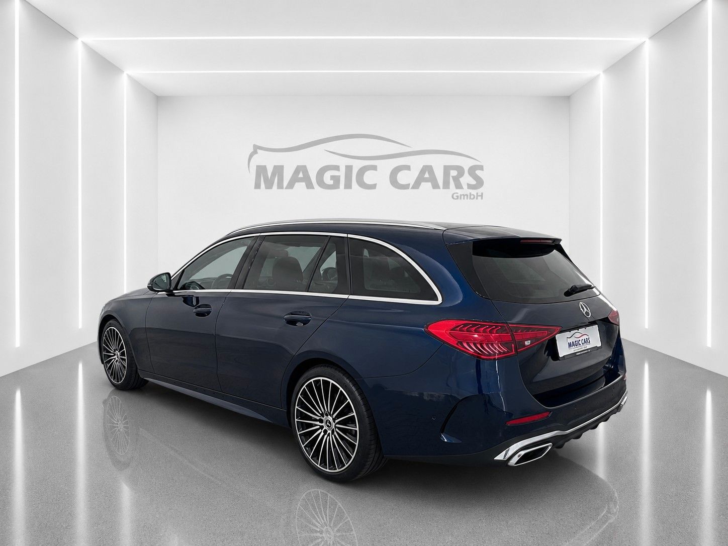 Fahrzeugabbildung Mercedes-Benz C 220 d T 9G-TRONIC AMG Line *LED*Pano*19Zoll* - mit KI generiert/bearbeitet