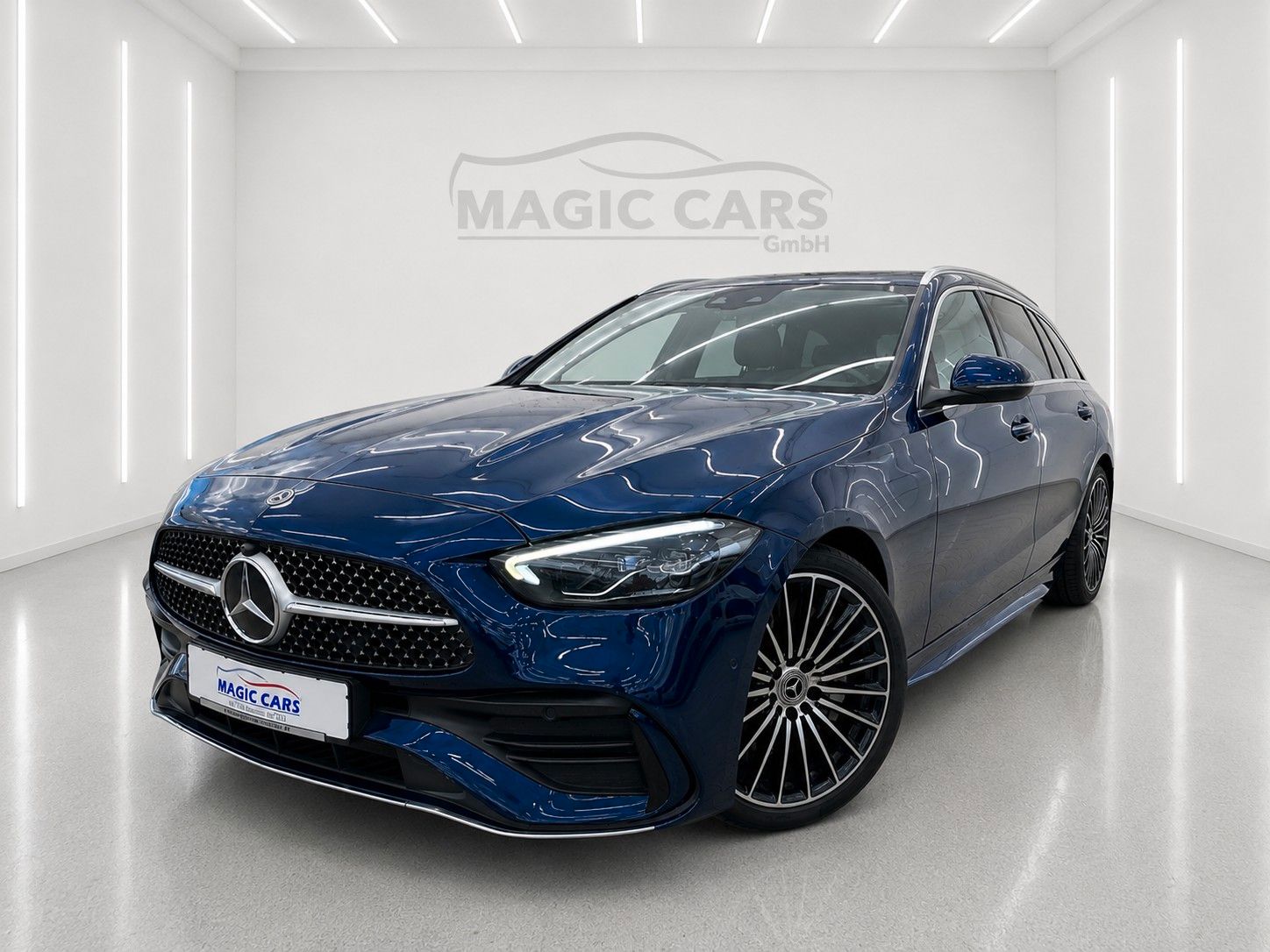 Fahrzeugabbildung Mercedes-Benz C 220 d T 9G-TRONIC AMG Line *LED*Pano*19Zoll* - mit KI generiert/bearbeitet