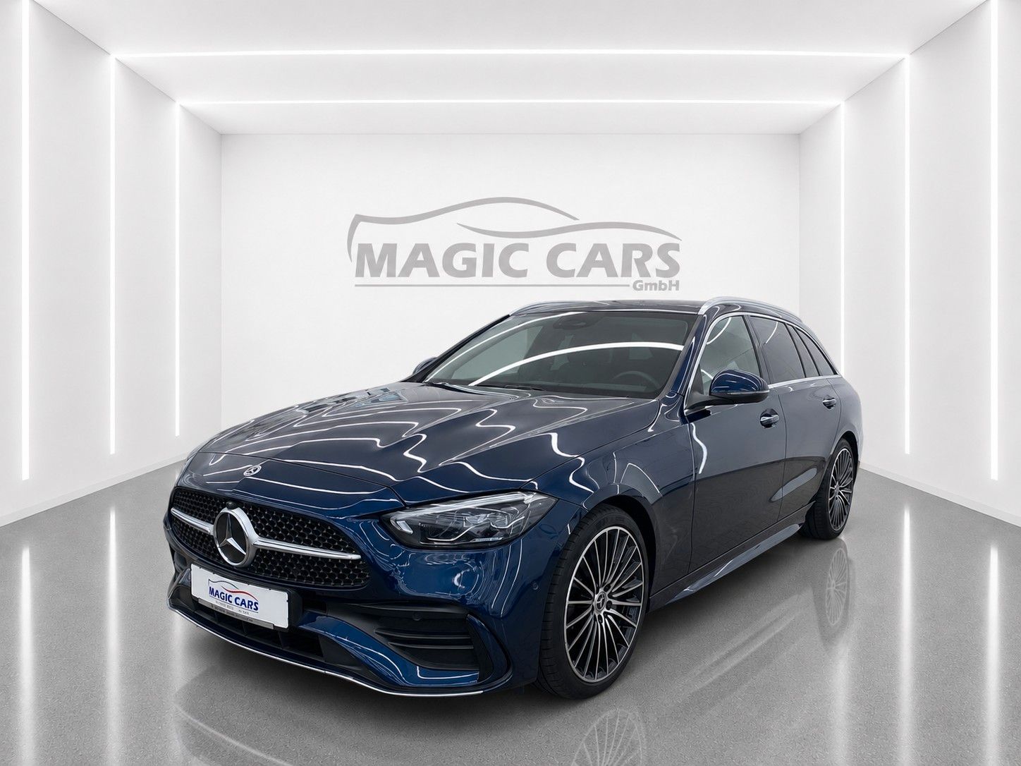Fahrzeugabbildung Mercedes-Benz C 220 d T 9G-TRONIC AMG Line *LED*Pano*19Zoll* - mit KI generiert/bearbeitet