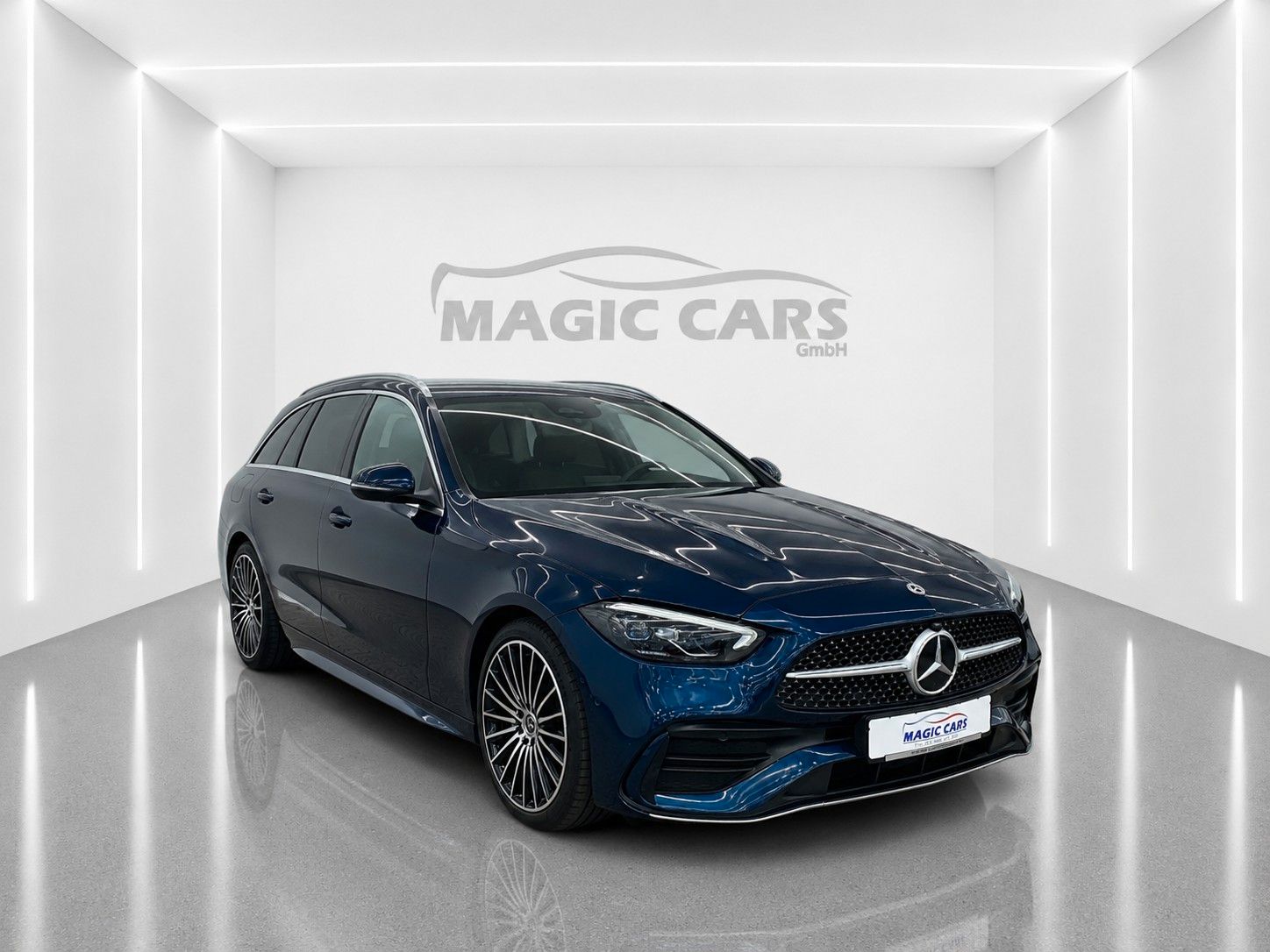 Fahrzeugabbildung Mercedes-Benz C 220 d T 9G-TRONIC AMG Line *LED*Pano*19Zoll* - mit KI generiert/bearbeitet
