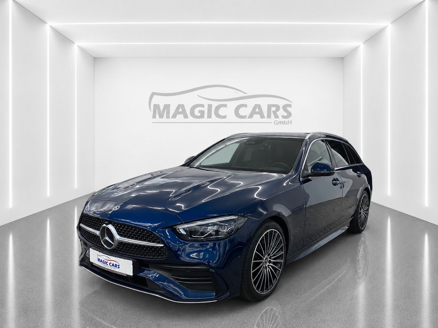 Fahrzeugabbildung Mercedes-Benz C 220 d T 9G-TRONIC AMG Line *LED*Pano*19Zoll* - mit KI generiert/bearbeitet