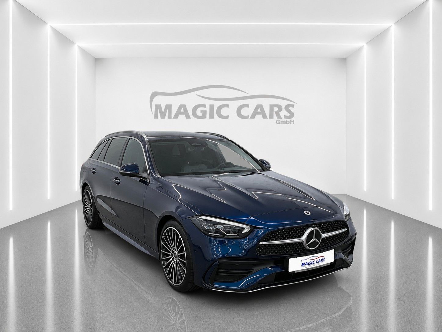Fahrzeugabbildung Mercedes-Benz C 220 d T 9G-TRONIC AMG Line *LED*Pano*19Zoll* - mit KI generiert/bearbeitet