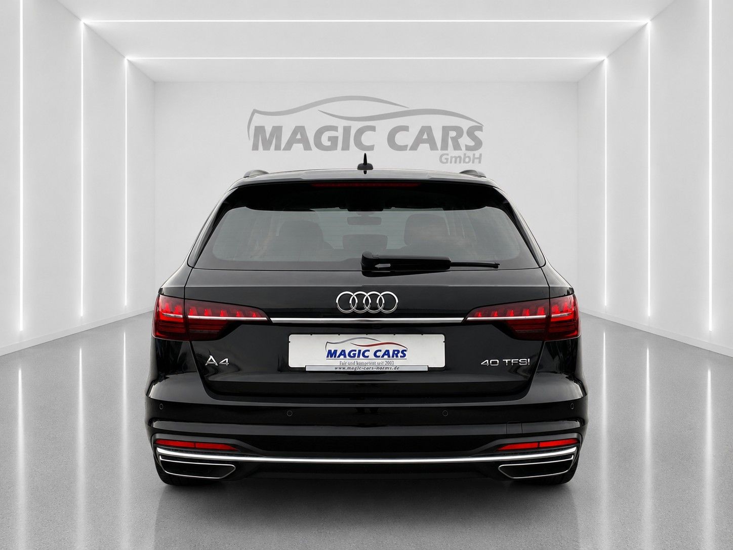 Fahrzeugabbildung Audi A4 Avant 40 TFSI advanced *Pano*Matrix*Virtual* - mit KI generiert/bearbeitet