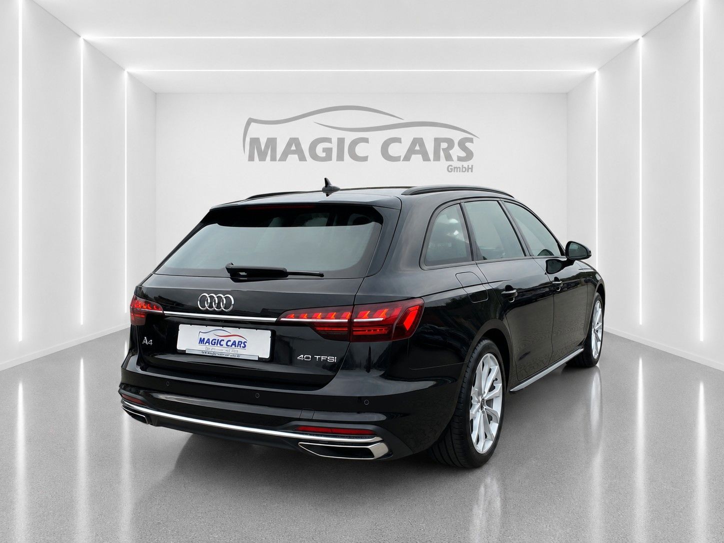Fahrzeugabbildung Audi A4 Avant 40 TFSI advanced *Pano*Matrix*Virtual* - mit KI generiert/bearbeitet