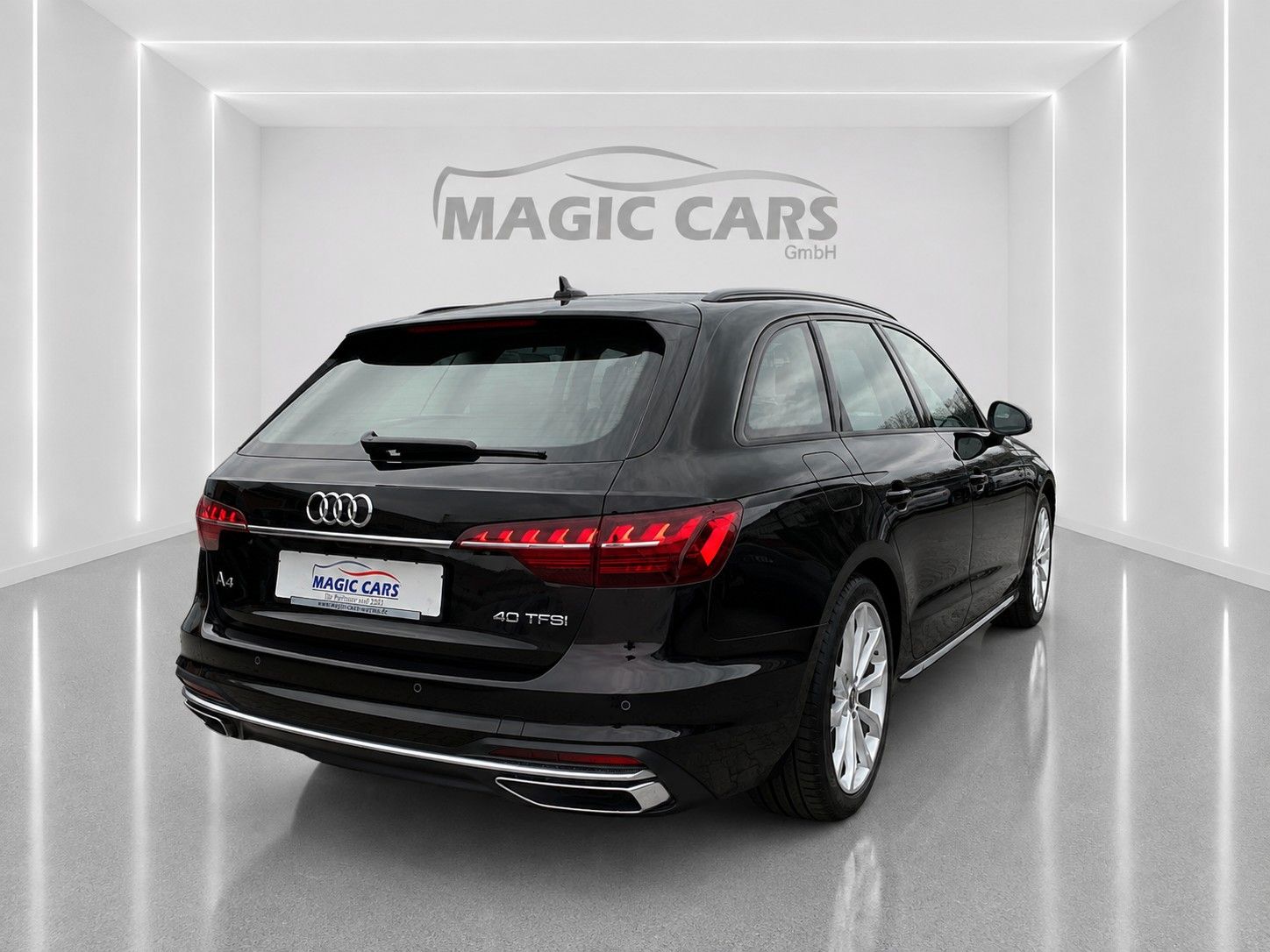 Fahrzeugabbildung Audi A4 Avant 40 TFSI advanced *Pano*Matrix*Virtual* - mit KI generiert/bearbeitet