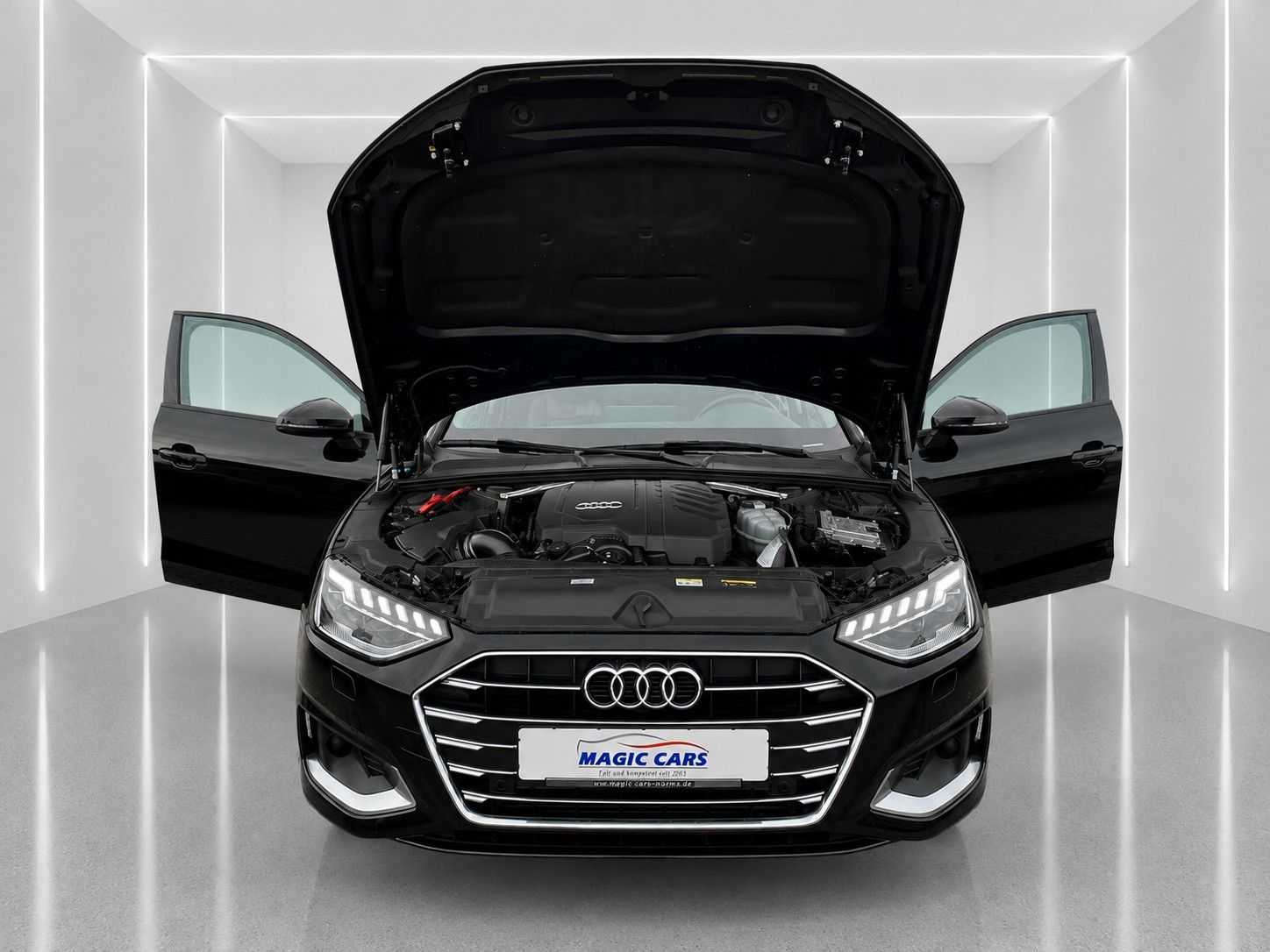 Fahrzeugabbildung Audi A4 Avant 40 TFSI advanced *Pano*Matrix*Virtual* - mit KI generiert/bearbeitet