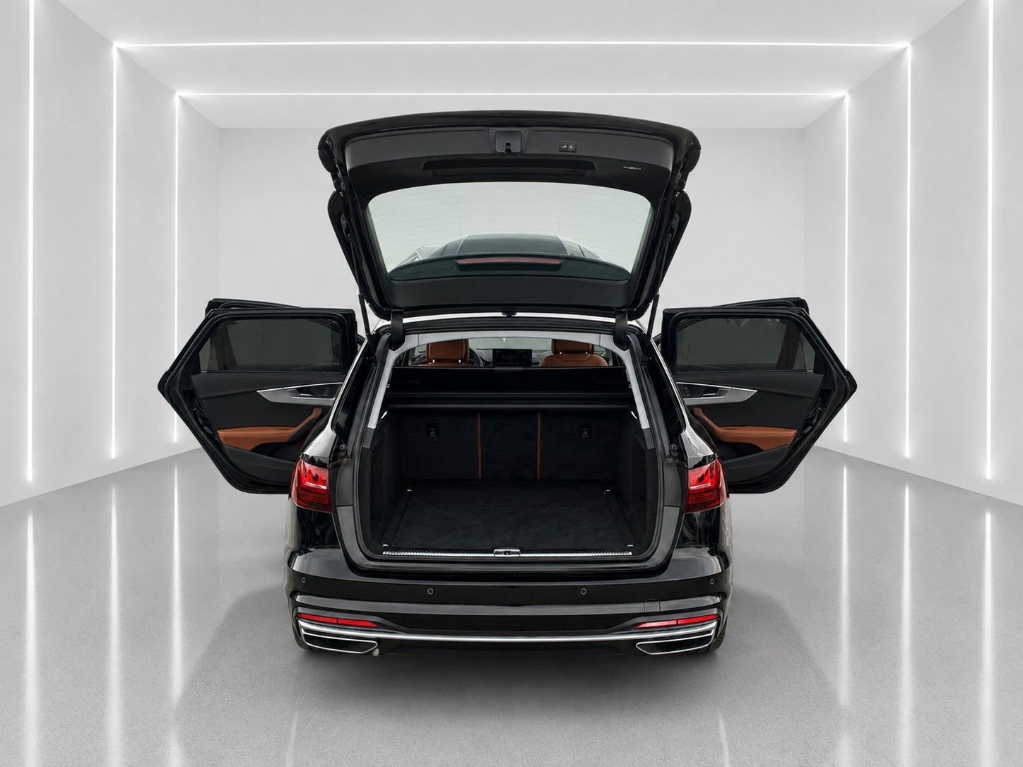 Fahrzeugabbildung Audi A4 Avant 40 TFSI advanced *Pano*Matrix*Virtual* - mit KI generiert/bearbeitet