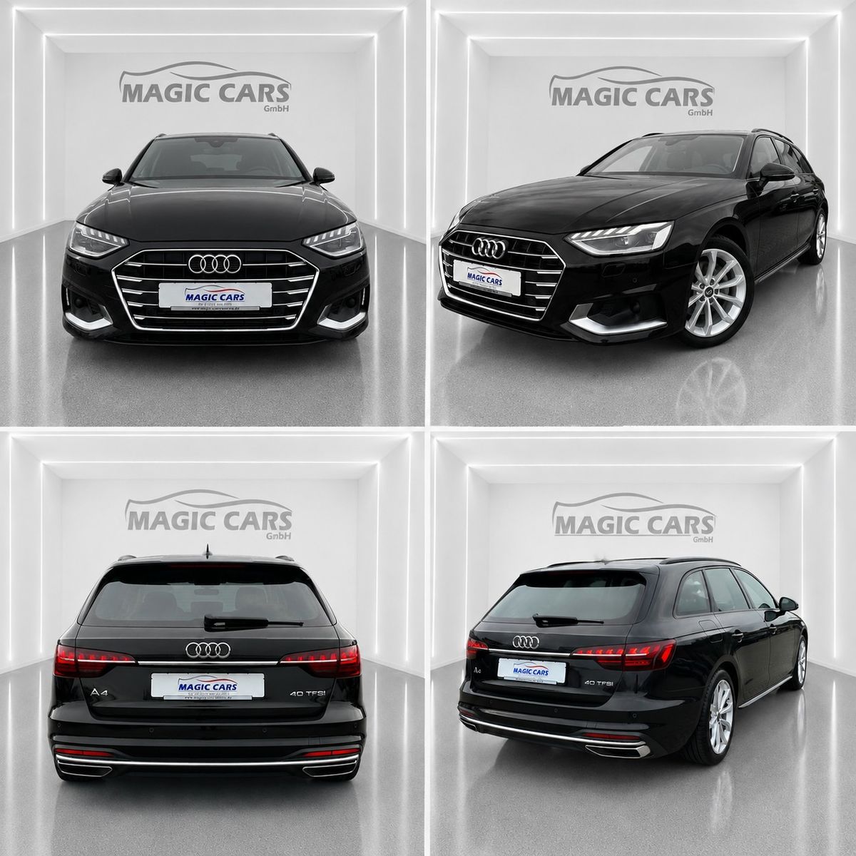 Fahrzeugabbildung Audi A4 Avant 40 TFSI advanced *Pano*Matrix*Virtual* - mit KI generiert/bearbeitet