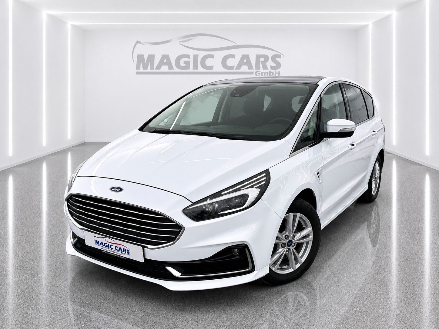 Fahrzeugabbildung Ford S-Max 2.0 EcoBlue Aut. TITANIUM *Pano*Ambiente* - mit KI generiert/bearbeitet