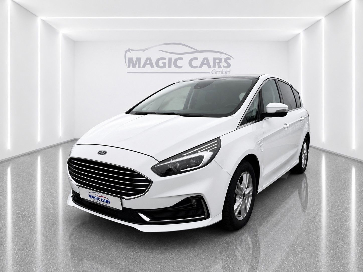 Fahrzeugabbildung Ford S-Max 2.0 EcoBlue Aut. TITANIUM *Pano*Ambiente* - mit KI generiert/bearbeitet