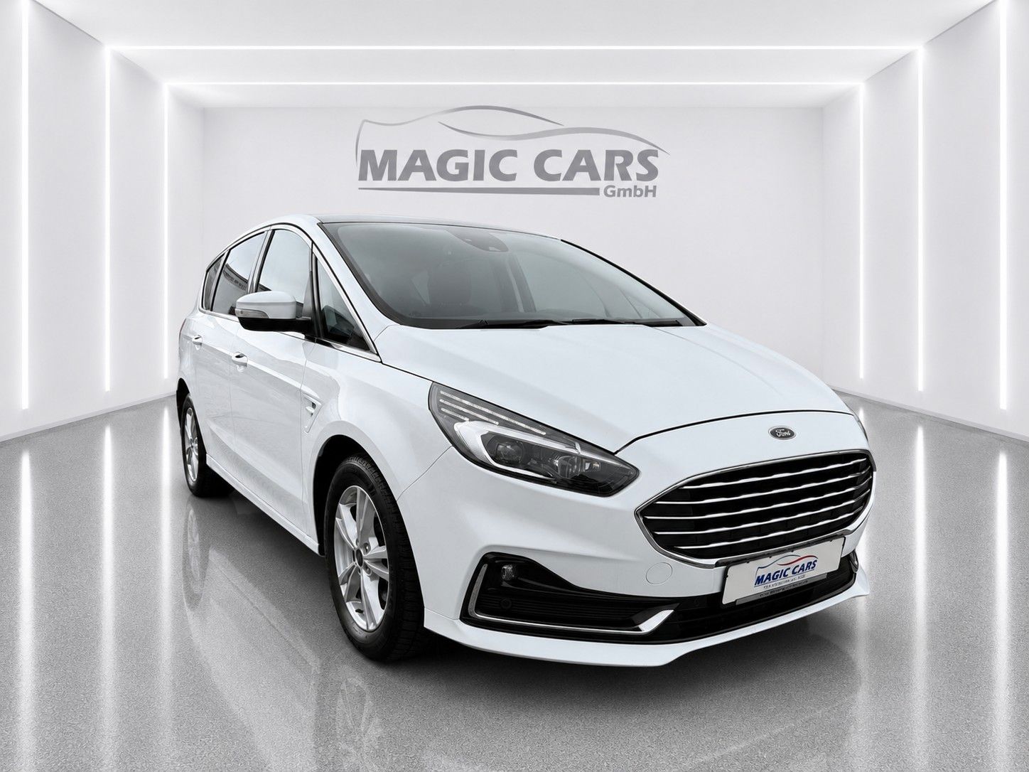 Fahrzeugabbildung Ford S-Max 2.0 EcoBlue Aut. TITANIUM *Pano*Ambiente* - mit KI generiert/bearbeitet
