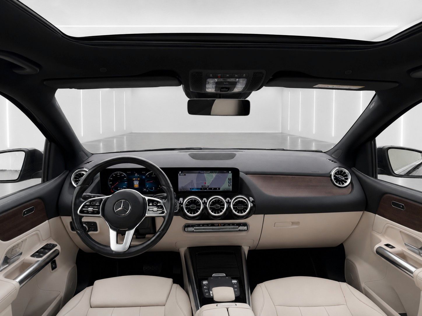 Fahrzeugabbildung Mercedes-Benz B 180 d 8G-DCT Progressive *Leder*Pano*AHK*Sth.* - mit KI generiert/bearbeitet