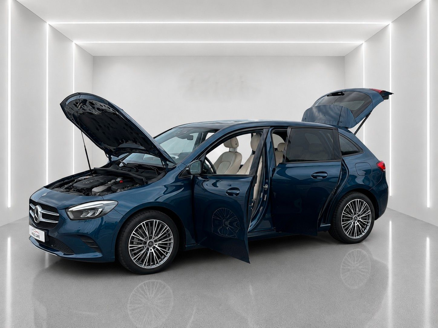 Fahrzeugabbildung Mercedes-Benz B 180 d 8G-DCT Progressive *Leder*Pano*AHK*Sth.* - mit KI generiert/bearbeitet