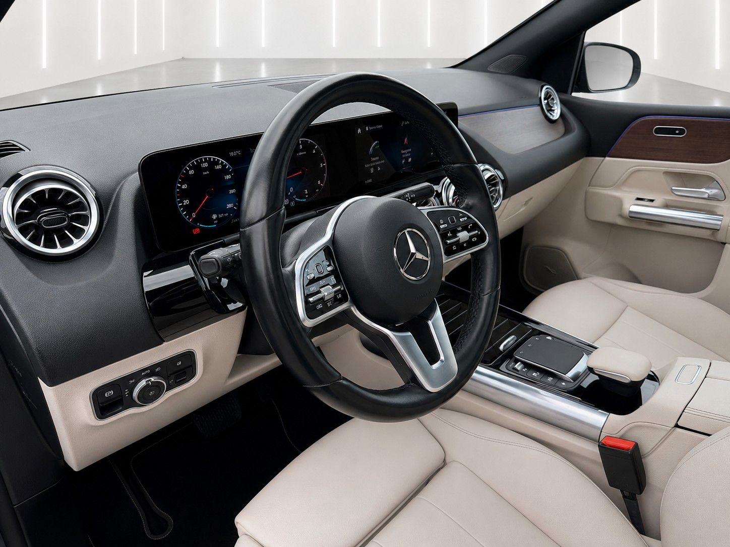 Fahrzeugabbildung Mercedes-Benz B 180 d 8G-DCT Progressive *Leder*Pano*AHK*Sth.* - mit KI generiert/bearbeitet