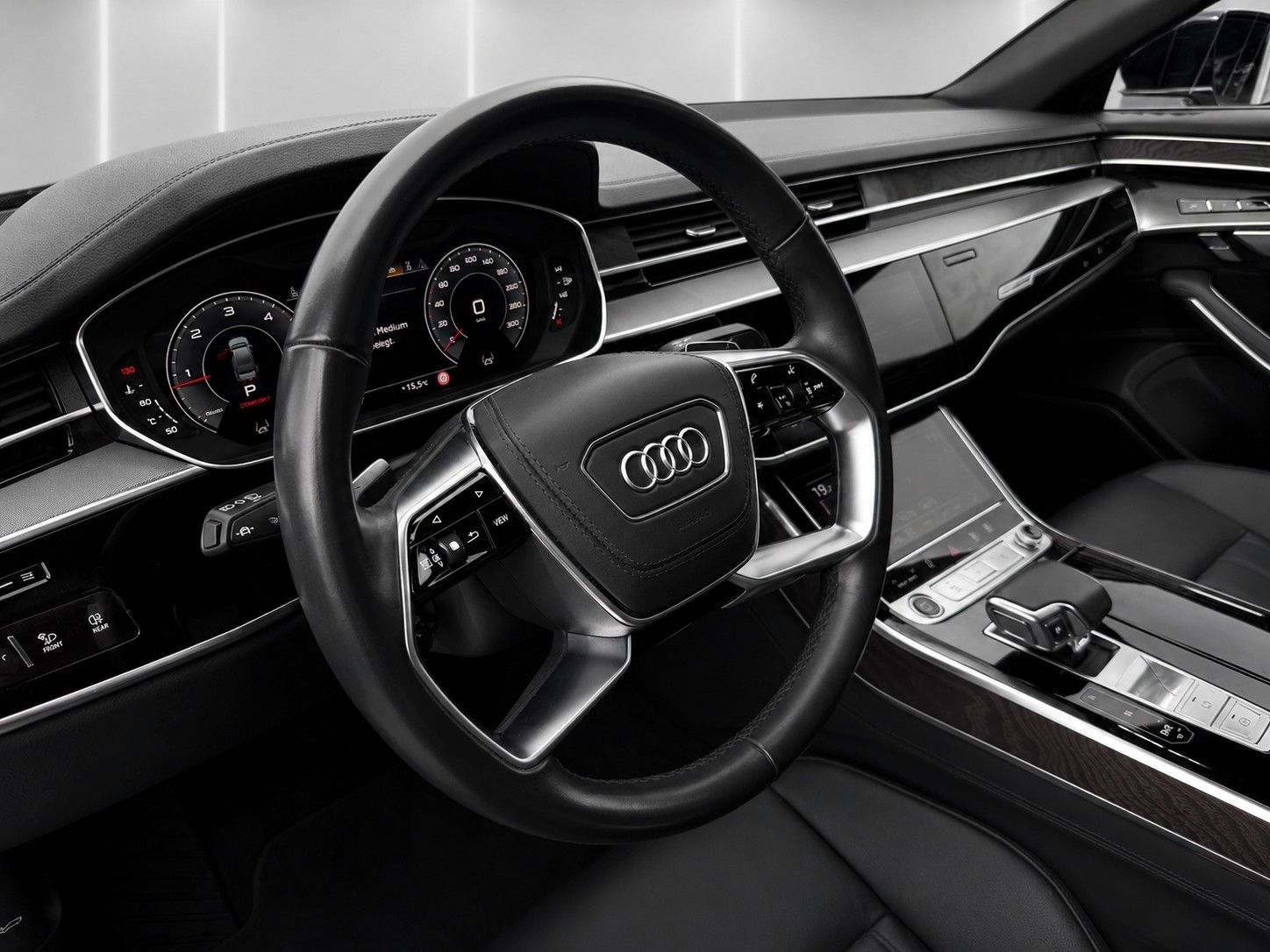 Fahrzeugabbildung Audi A8 50 TDI quattro*Pano*Luft*Softclose*B&O*360 - mit KI generiert/bearbeitet