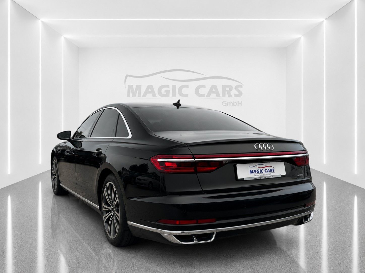 Fahrzeugabbildung Audi A8 50 TDI quattro*Pano*Luft*Softclose*B&O*360 - mit KI generiert/bearbeitet