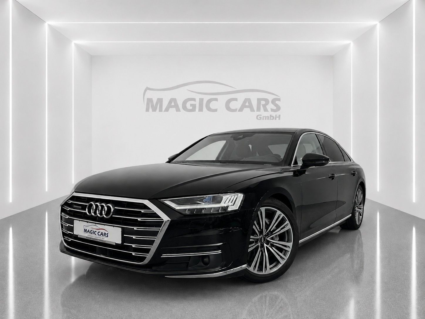 Fahrzeugabbildung Audi A8 50 TDI quattro*Pano*Luft*Softclose*B&O*360 - mit KI generiert/bearbeitet