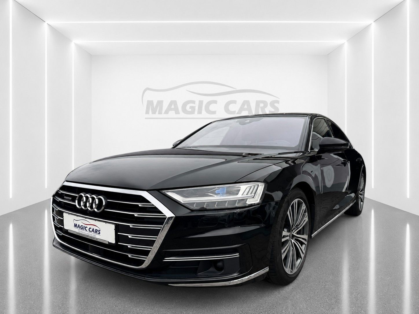 Fahrzeugabbildung Audi A8 50 TDI quattro*Pano*Luft*Softclose*B&O*360 - mit KI generiert/bearbeitet