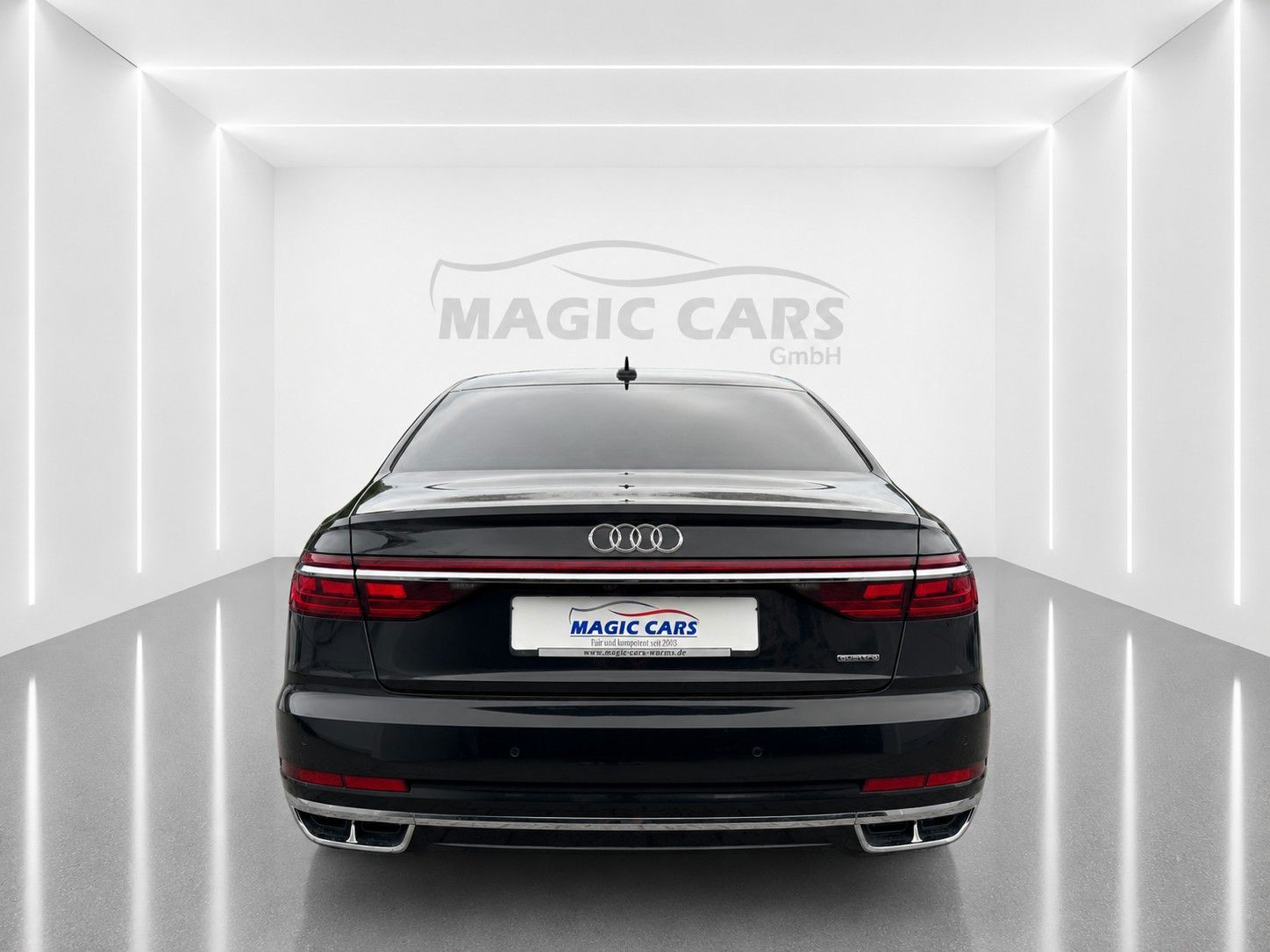 Fahrzeugabbildung Audi A8 50 TDI quattro*Pano*Luft*Softclose*B&O*360 - mit KI generiert/bearbeitet