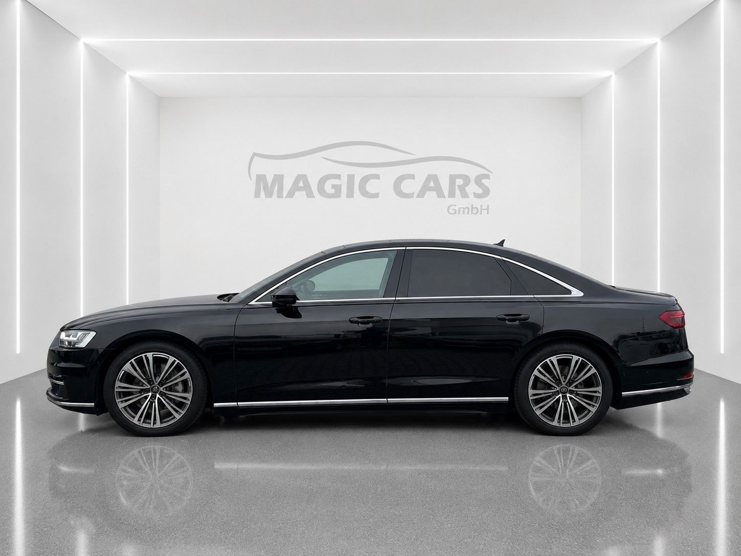 Fahrzeugabbildung Audi A8 50 TDI quattro*Pano*Luft*Softclose*B&O*360 - mit KI generiert/bearbeitet