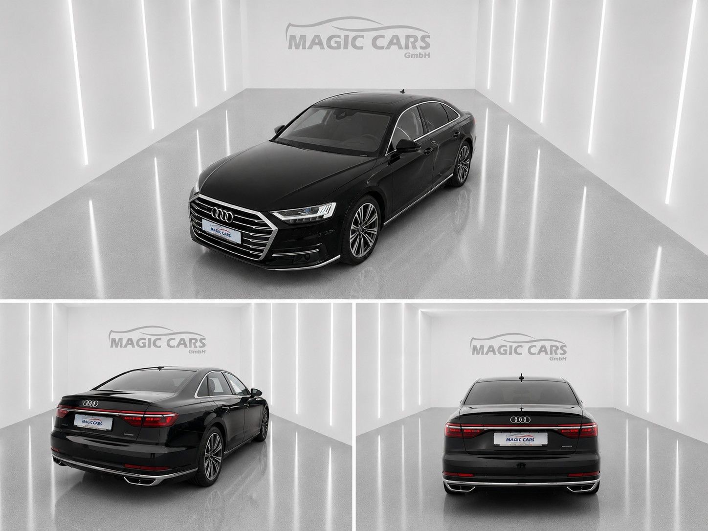 Fahrzeugabbildung Audi A8 50 TDI quattro*Pano*Luft*Softclose*B&O*360 - mit KI generiert/bearbeitet