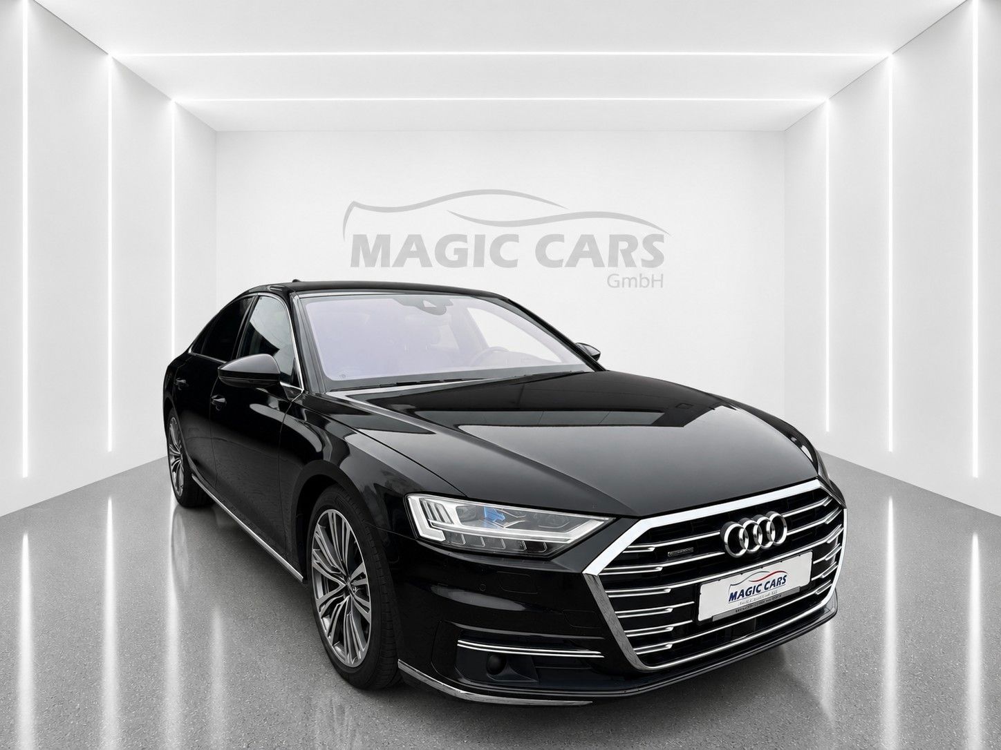 Fahrzeugabbildung Audi A8 50 TDI quattro*Pano*Luft*Softclose*B&O*360 - mit KI generiert/bearbeitet