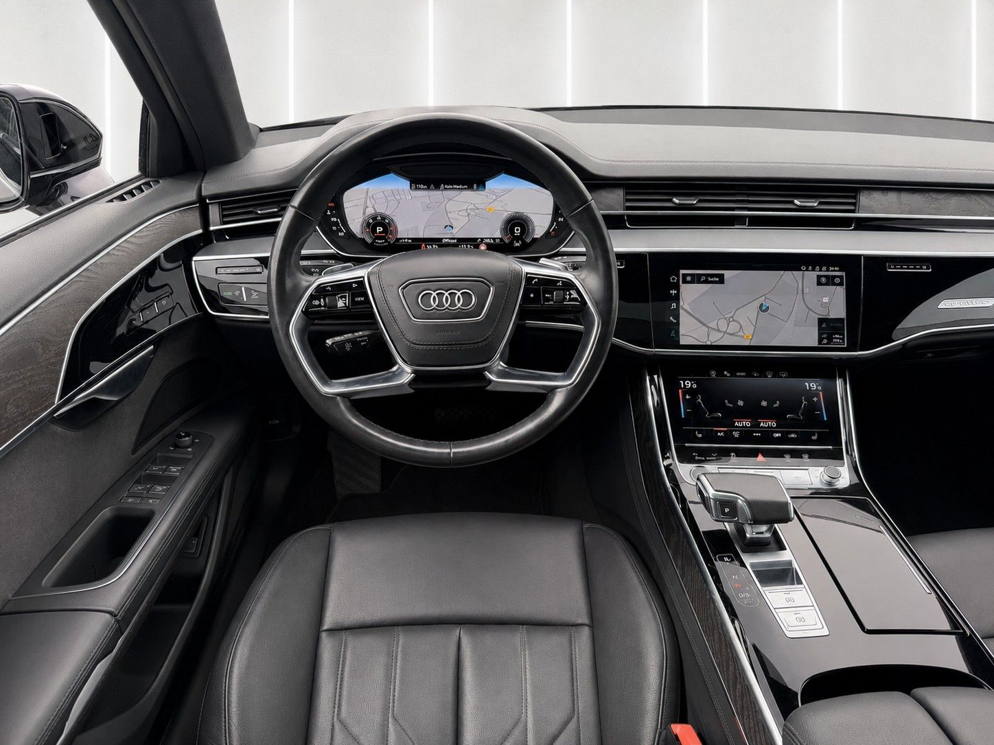Fahrzeugabbildung Audi A8 50 TDI quattro*Pano*Luft*Softclose*B&O*360 - mit KI generiert/bearbeitet
